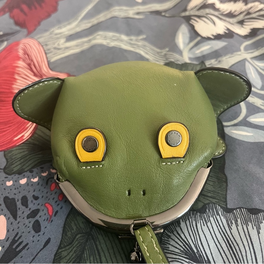 Coach Frog Coin Purse